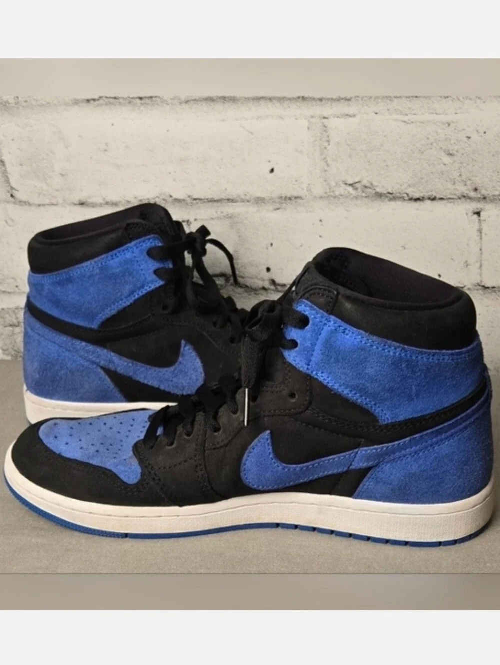 Nike Air Jordan 1 Retro High OG Royal Reimagined Suede Size 9